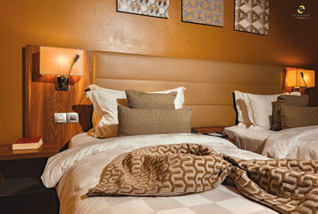Chambre Deluxe Twin La Falaise Bonapriso